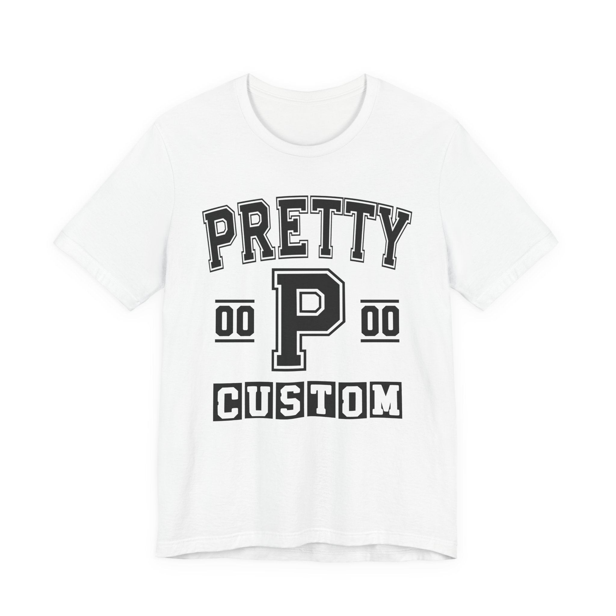 Custom Pretty Varsity Tee Shirt — Customize Birthday Day/Month/Year - Customize Season/nation/Society