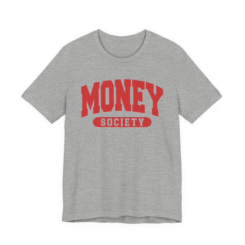 Money Society — Retro Collegiate T-Shirt