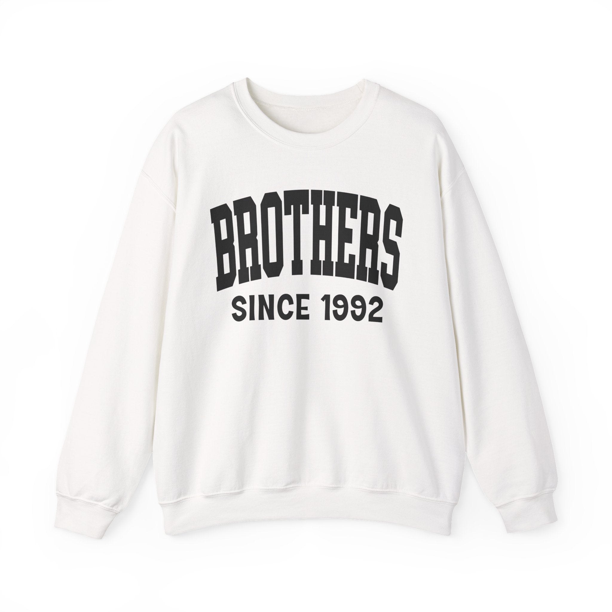 Brothers Personalization Sweatshirt - Add Your Special "Since Date"
