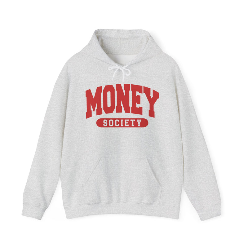 Money Society — Retro Collegiate Hoodie