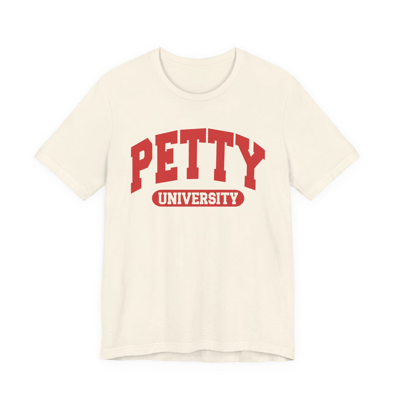 Petty University — Retro Collegiate T-Shirt