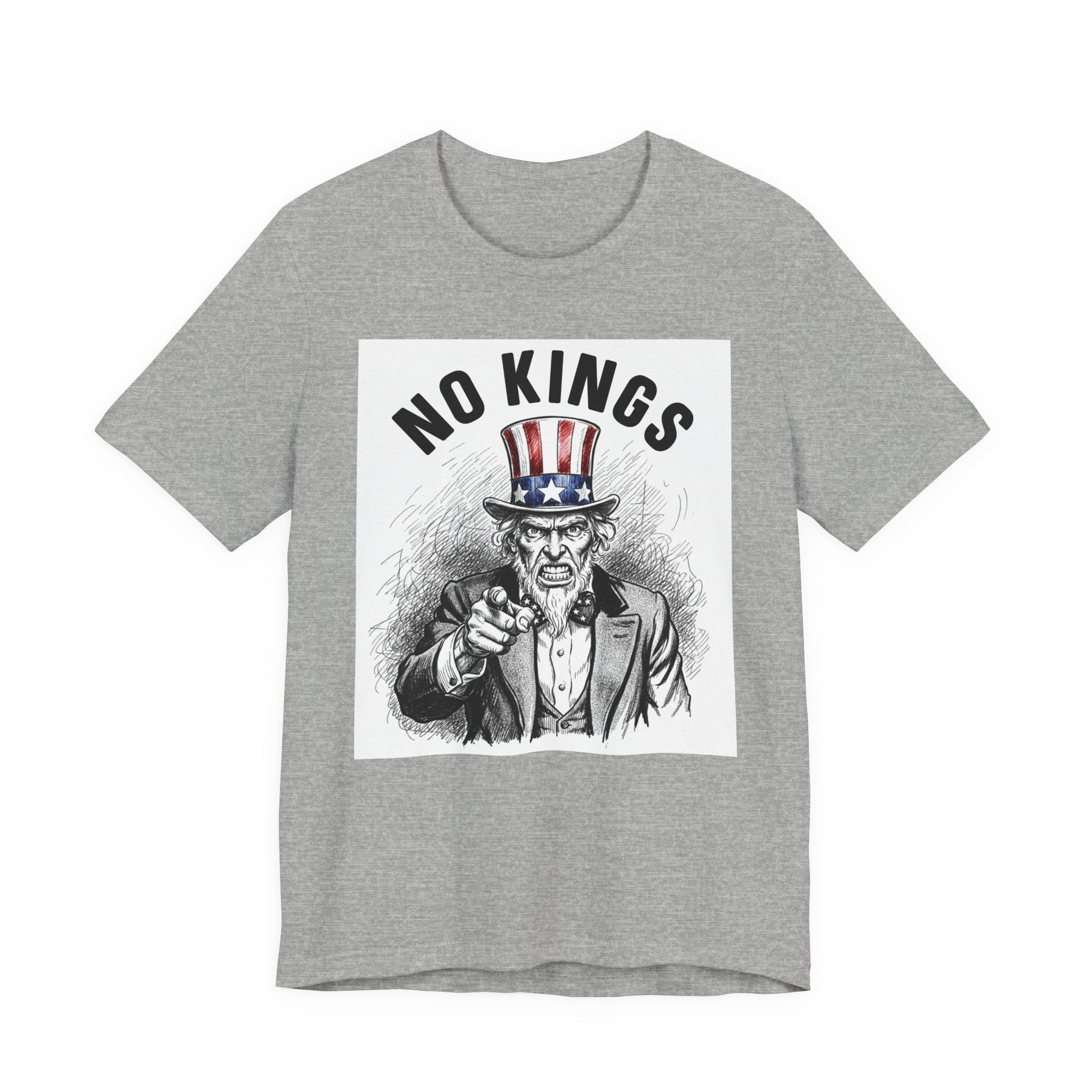No Kings (Uncle Sam) T-shirt