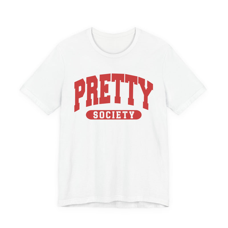 Pretty Society — Retro Collegiate T-Shirt