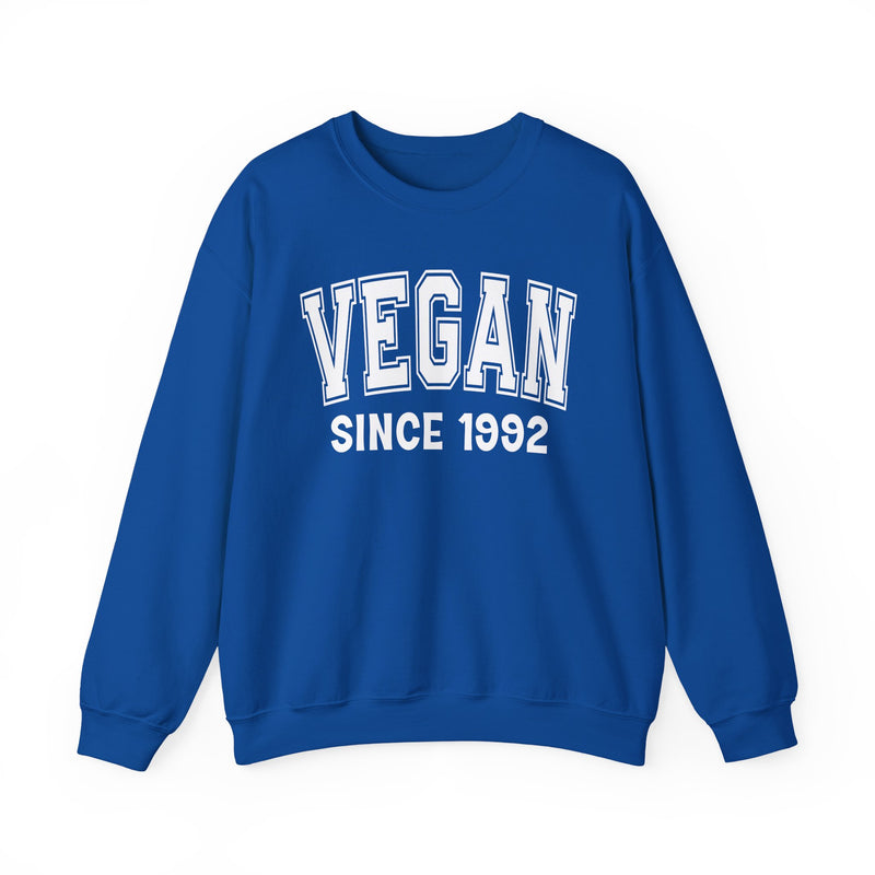 Vegan Personalization Sweatshirt — Add Your Special "Since Date"
