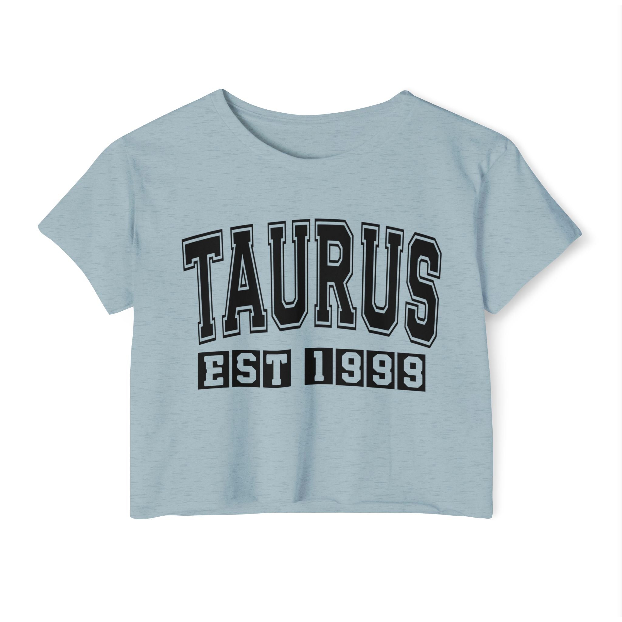 Taurus EST (YEAR) Personalization -  Crop Top