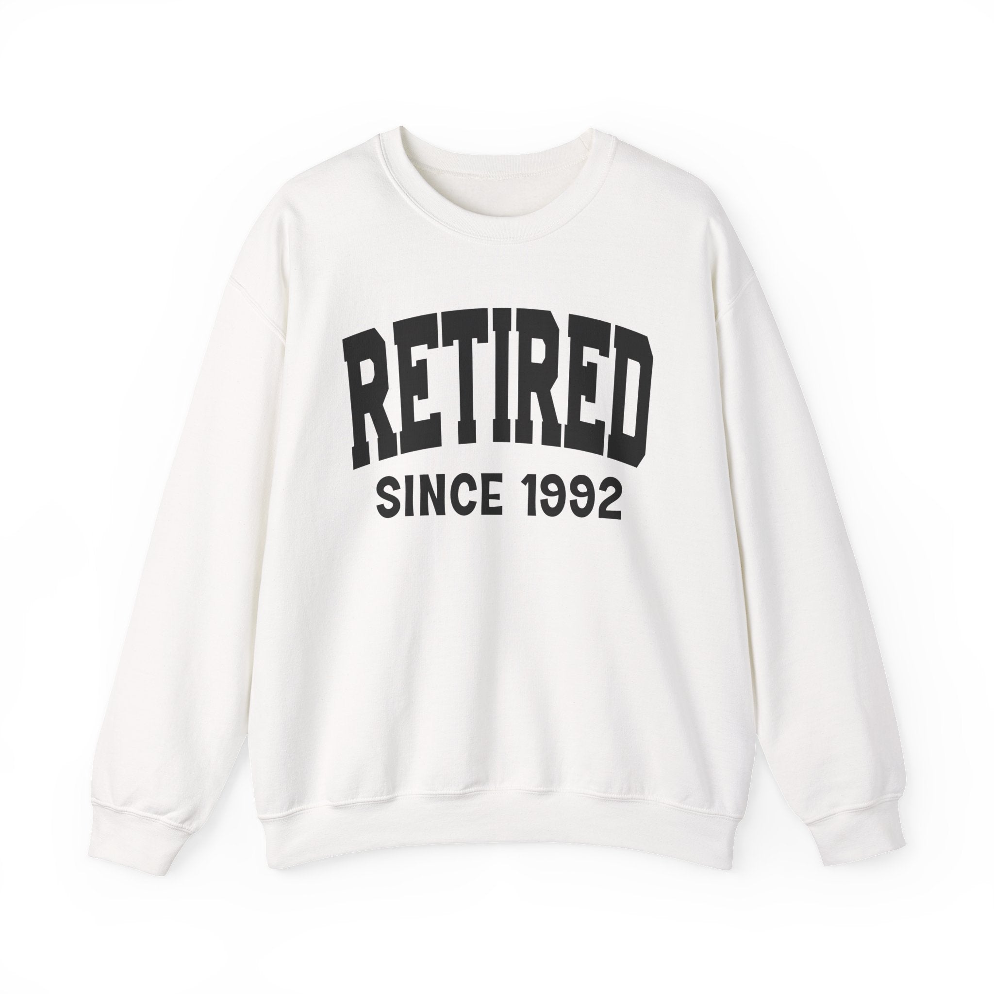 Retired Personalization Sweatshirt - Add Your Special "Since Date"