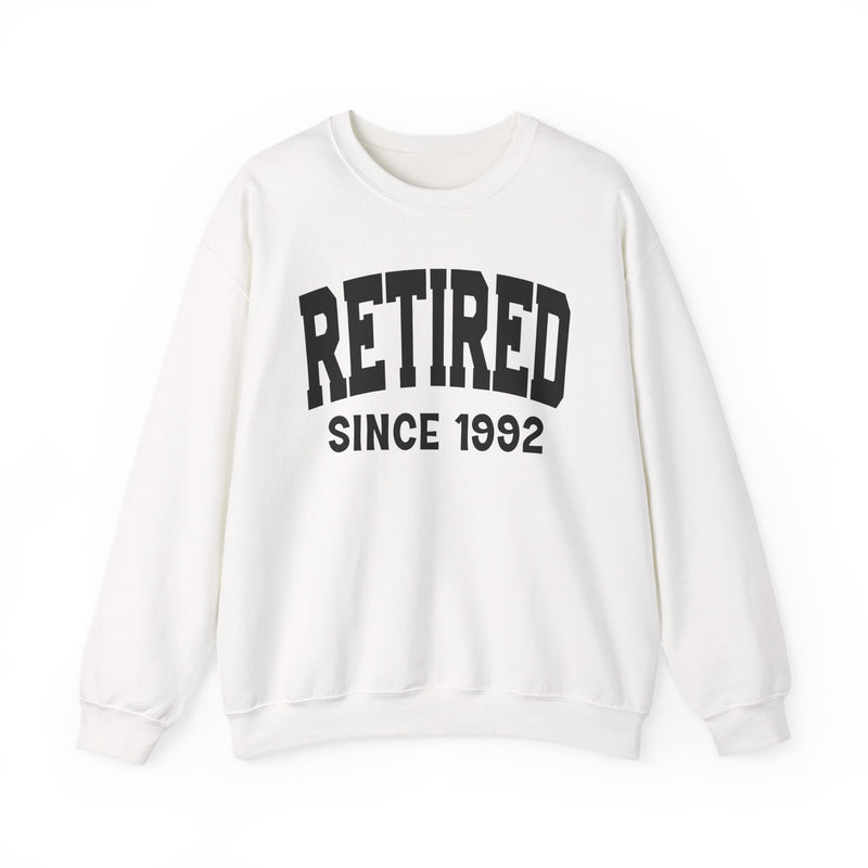 Retired Personalization Sweatshirt — Add Your Special "Since Date"