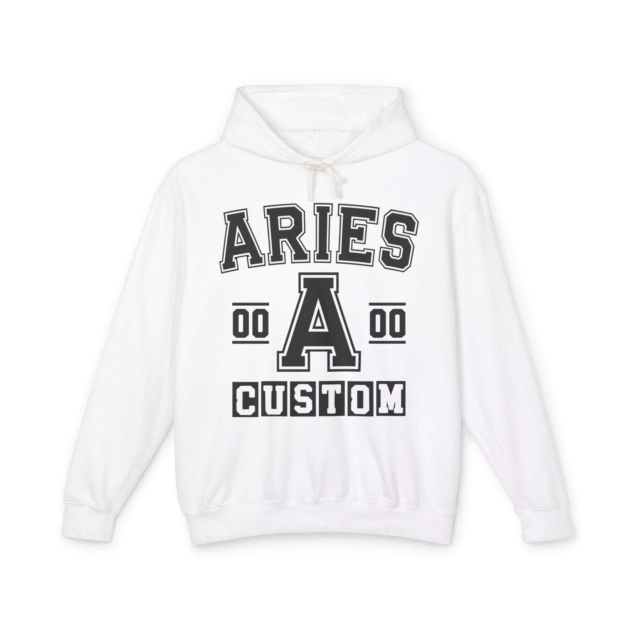 Custom Aries Varsity Hoodie - Customize Birthday Day/Month/Year - Customize Gemini Season/Nation