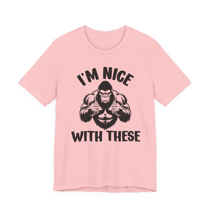 Copy of Copy of Copy of Copy of I Gets Busy With These — Funny Boxing MMA Fighter T-Shirt
