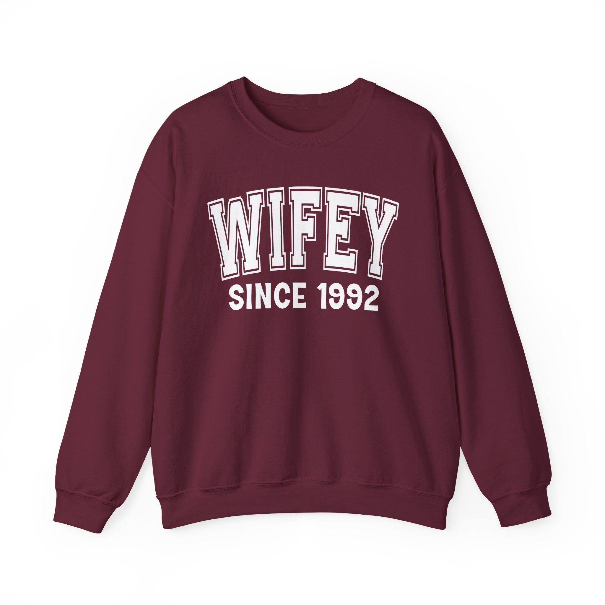 Wifey Personalization Sweatshirt - Add Your Special "Since Date"