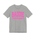 Baddie Society - Pink Varsity Statement T-Shirt