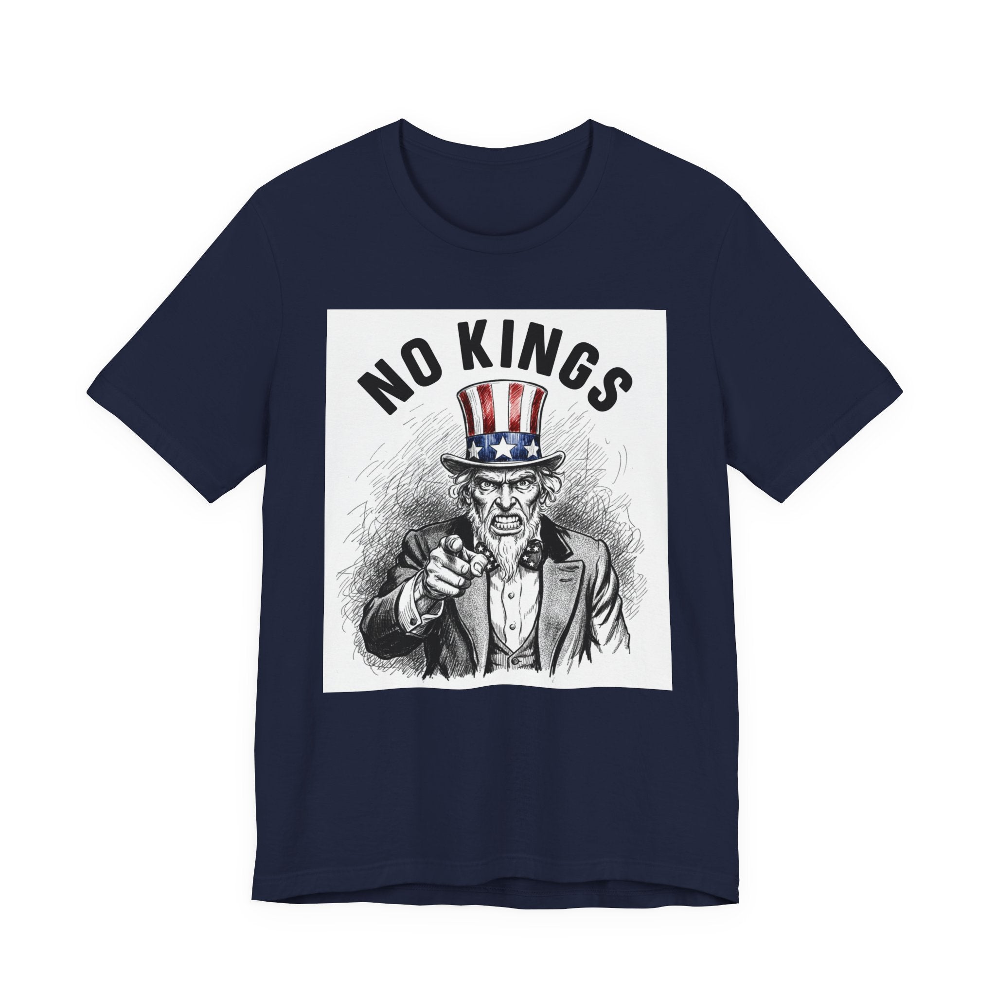 No Kings (Uncle Sam) T-Shirt