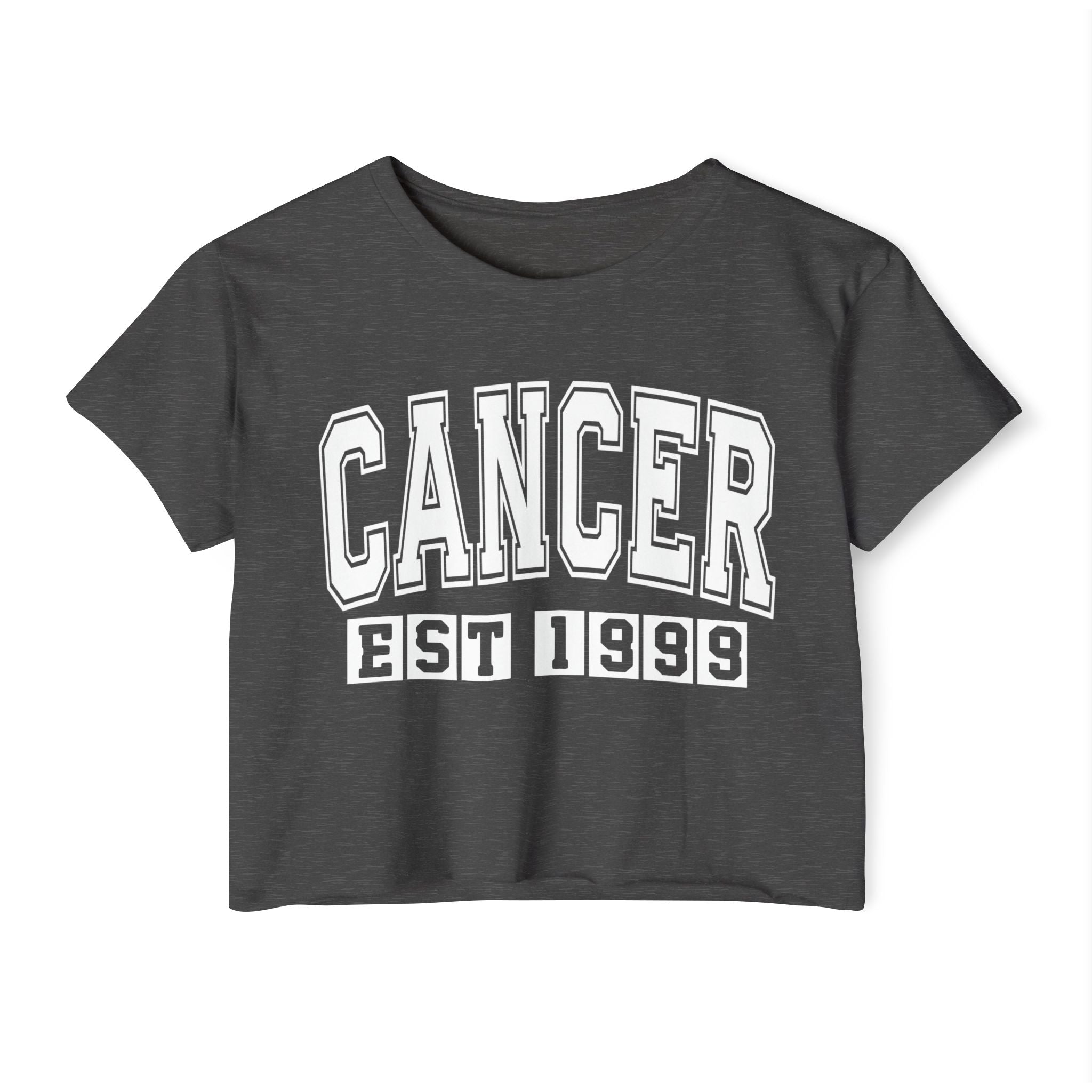 Cancer EST (YEAR) Personalization -  Crop Top
