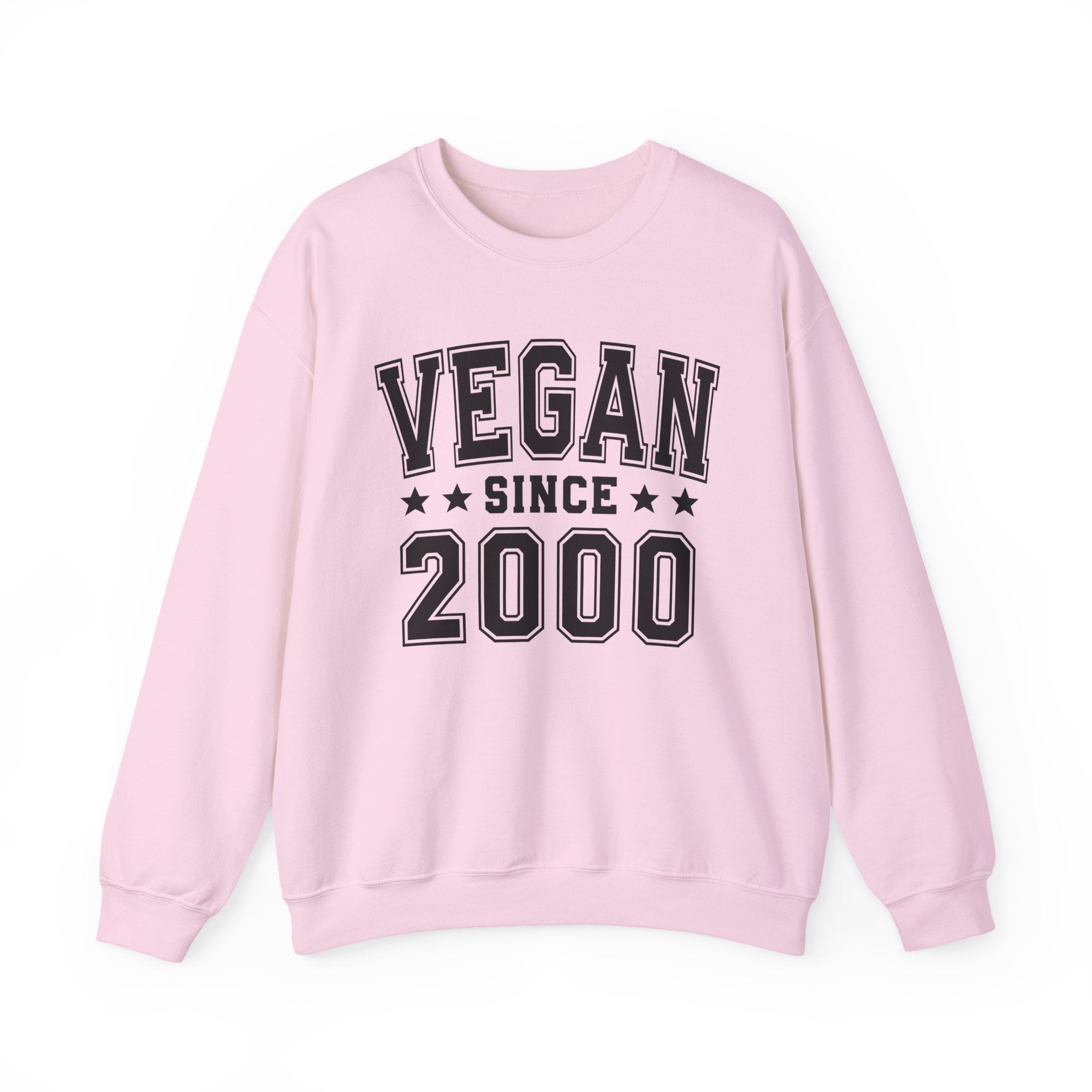 Vegan Since (Personalized Date) — Healthy Eating Milestone Sweatshirt