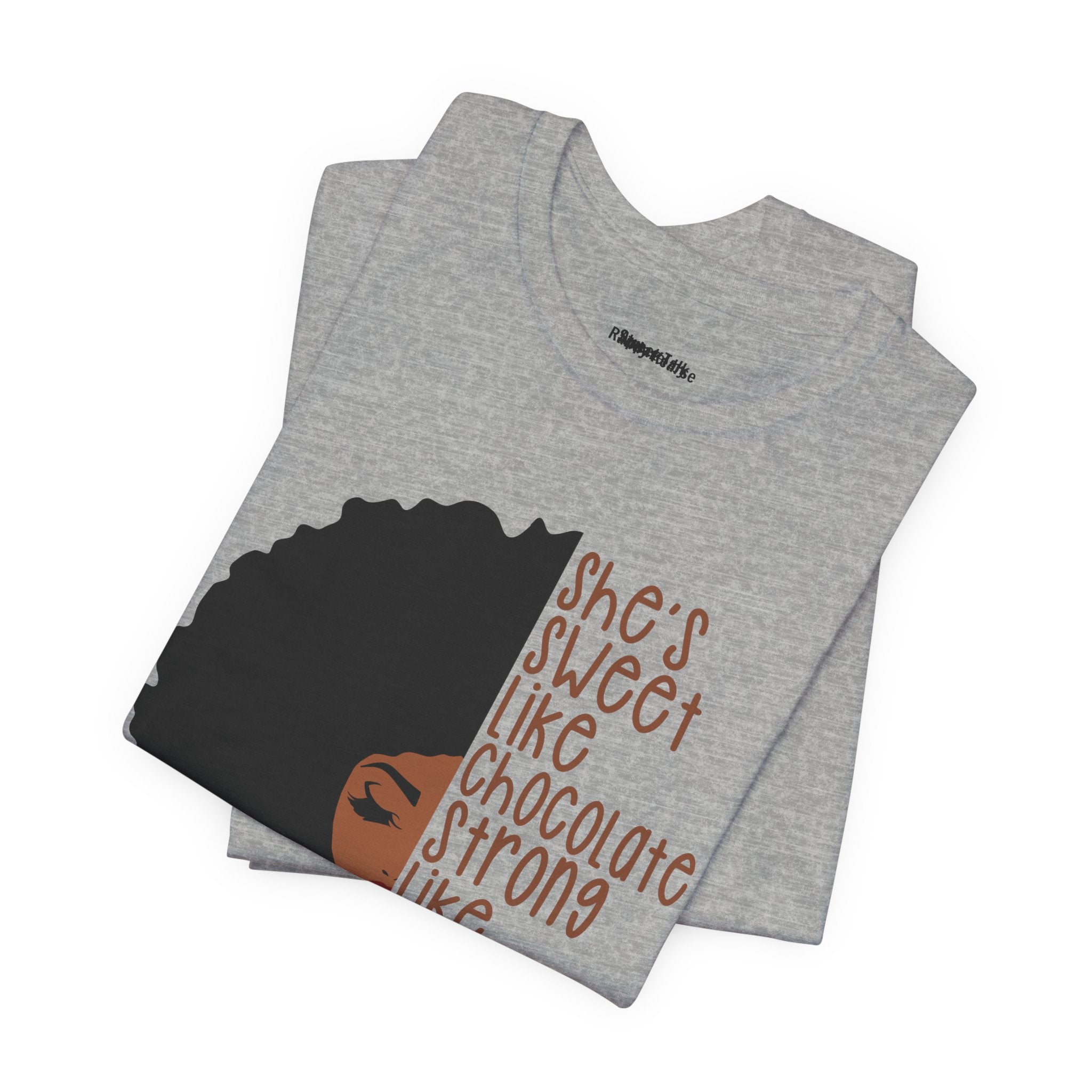 She's Sweet Like Chocolate Strong Like Coffee T-Shirt