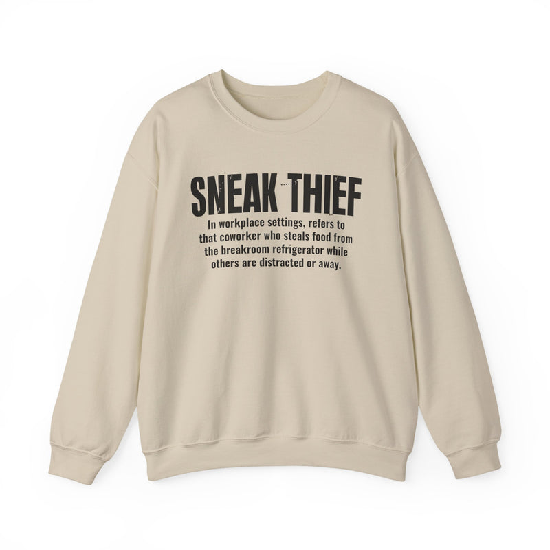 Sneak Thief — Prison Slang Definition Sweatshirt