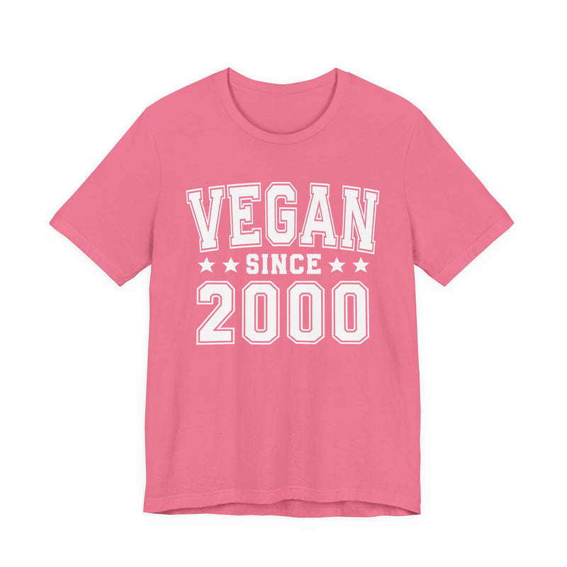 Vegan Since (Personalized Date) —  Bride/Married T-shirt, Wedding & Anniversary Gift