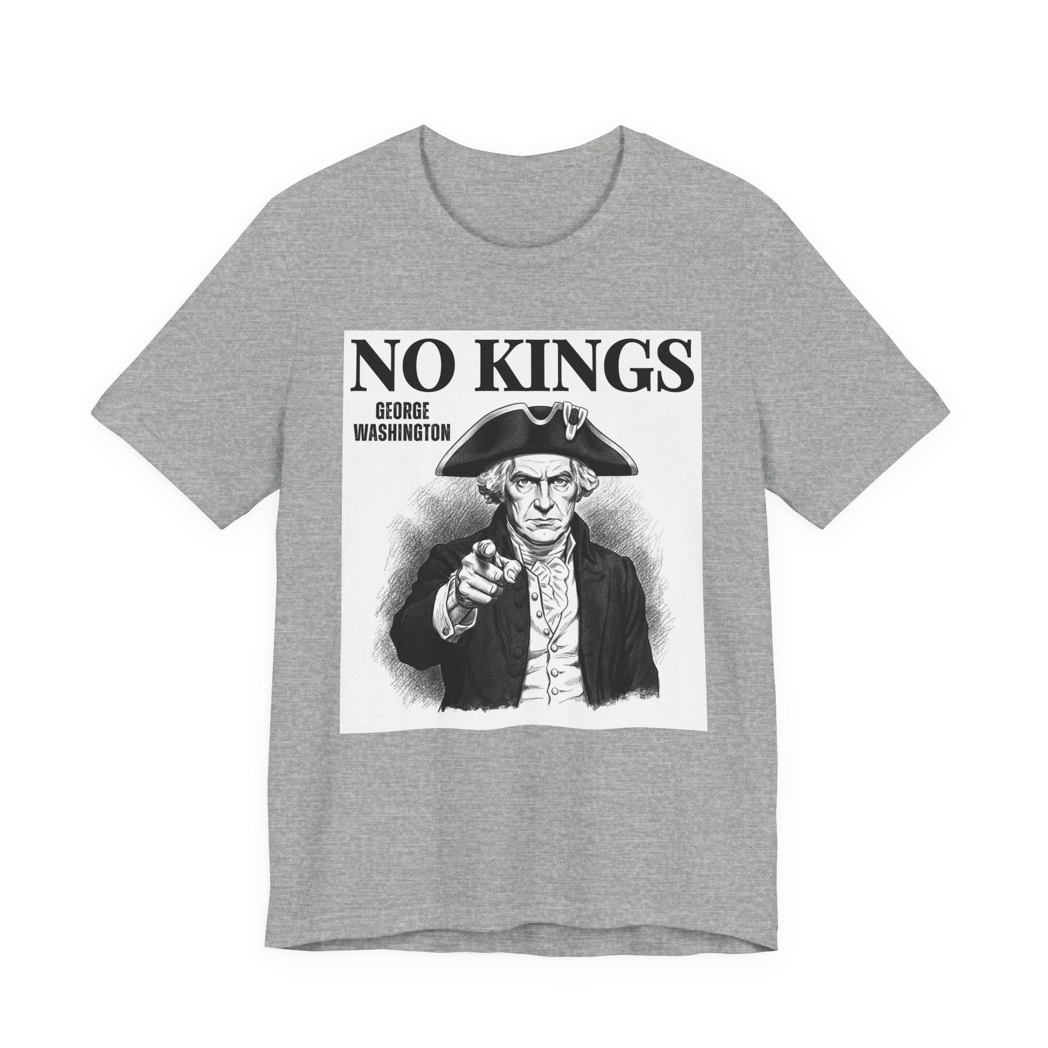 No Kings: George Washington T-shirt