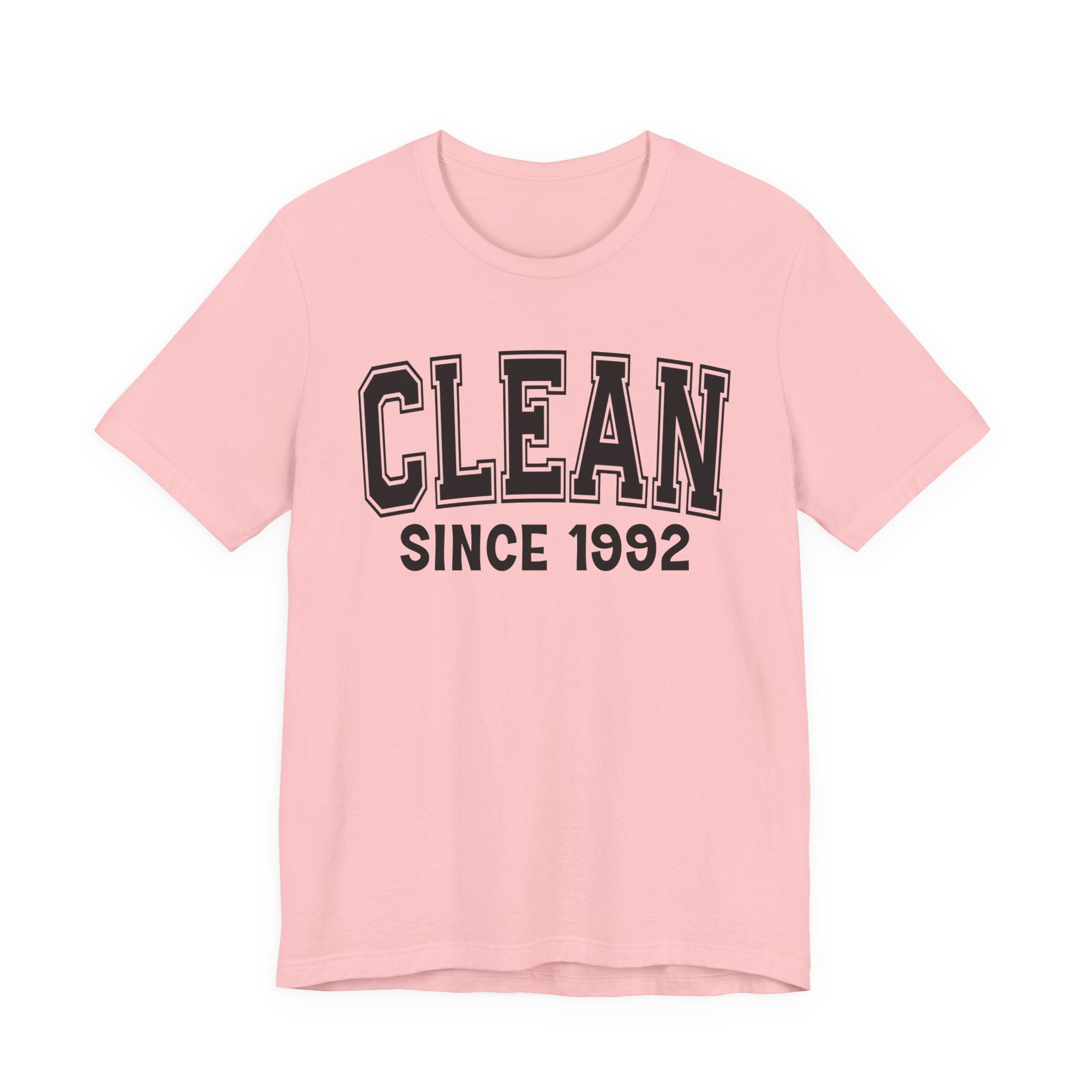 Clean Personalization T-Shirt - Add Your Special "Since Date"