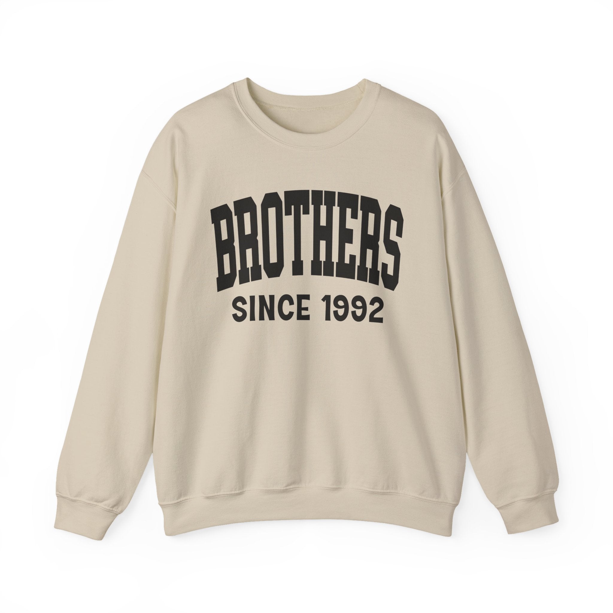 Brothers Personalization Sweatshirt - Add Your Special "Since Date"