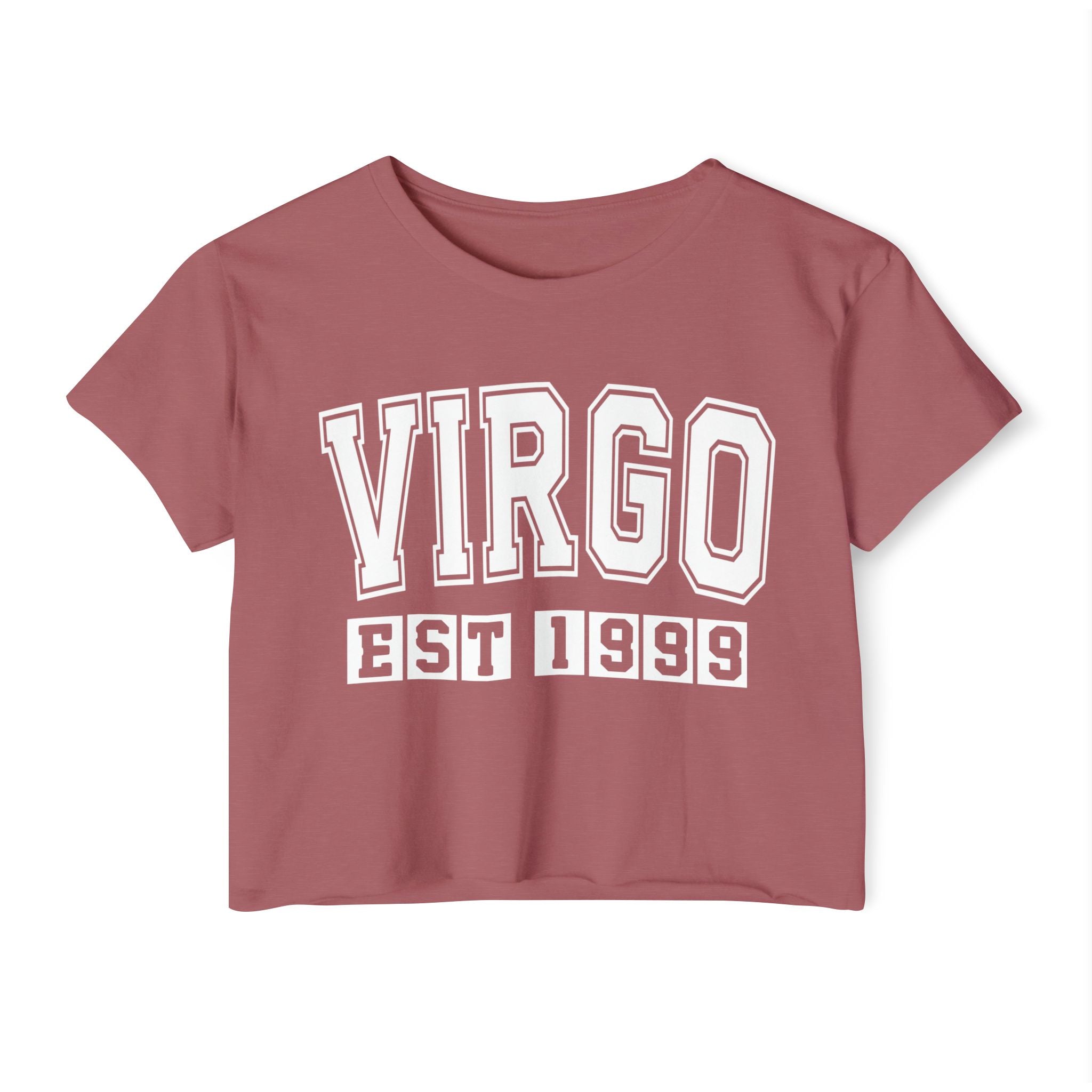 Virgo EST (YEAR) Personalization -  Crop Top