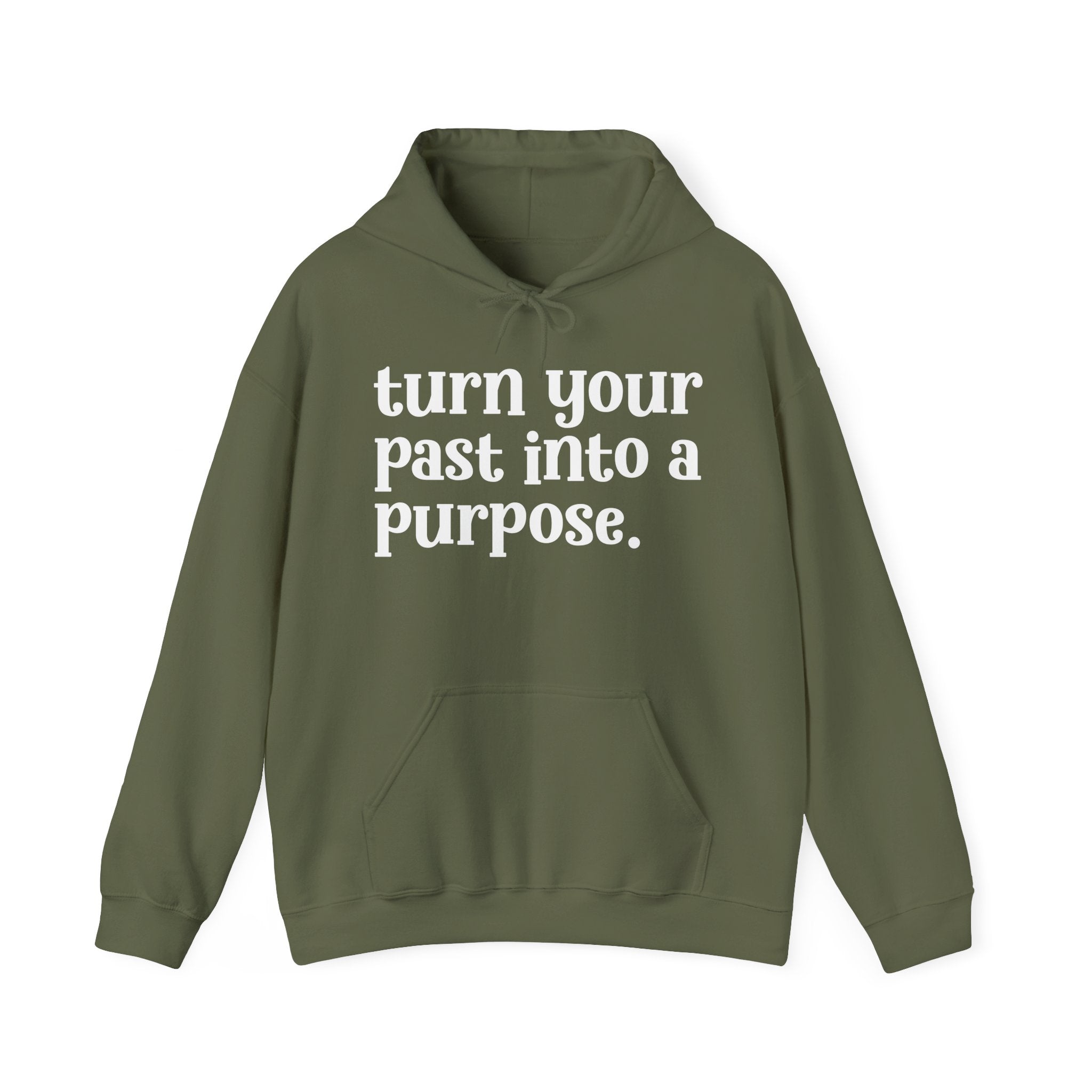 Turn Your Past Into A Purpose — Inspirational Hoodie