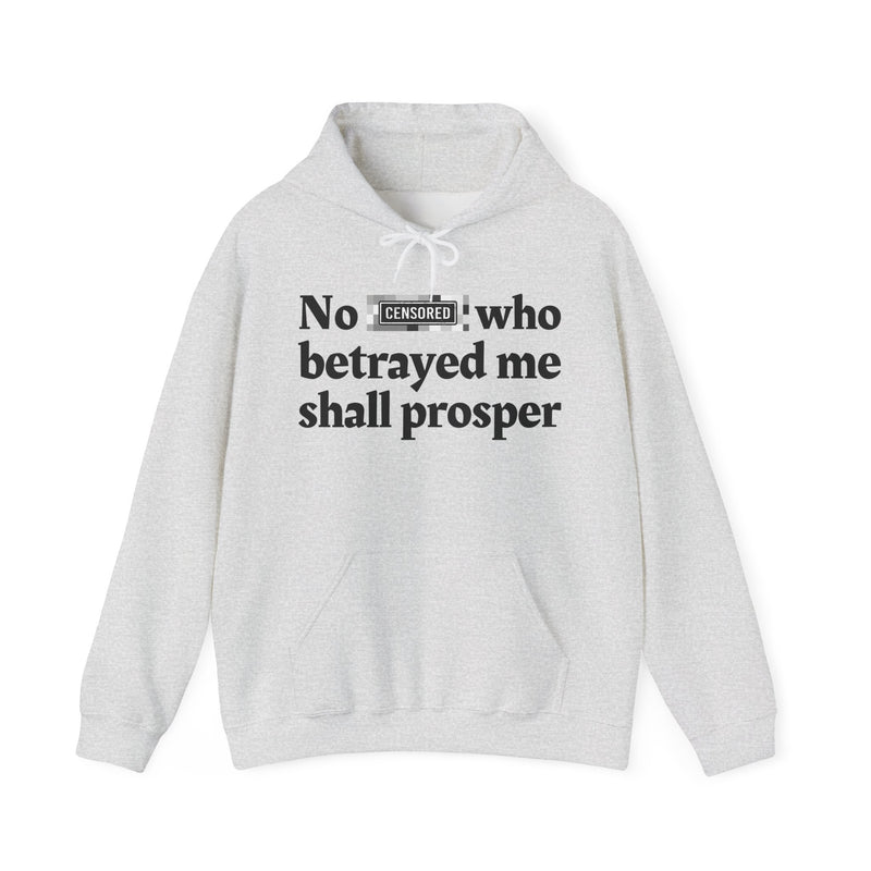 No Bitch Who Betrayed Me Shall Prosper — Hoodie