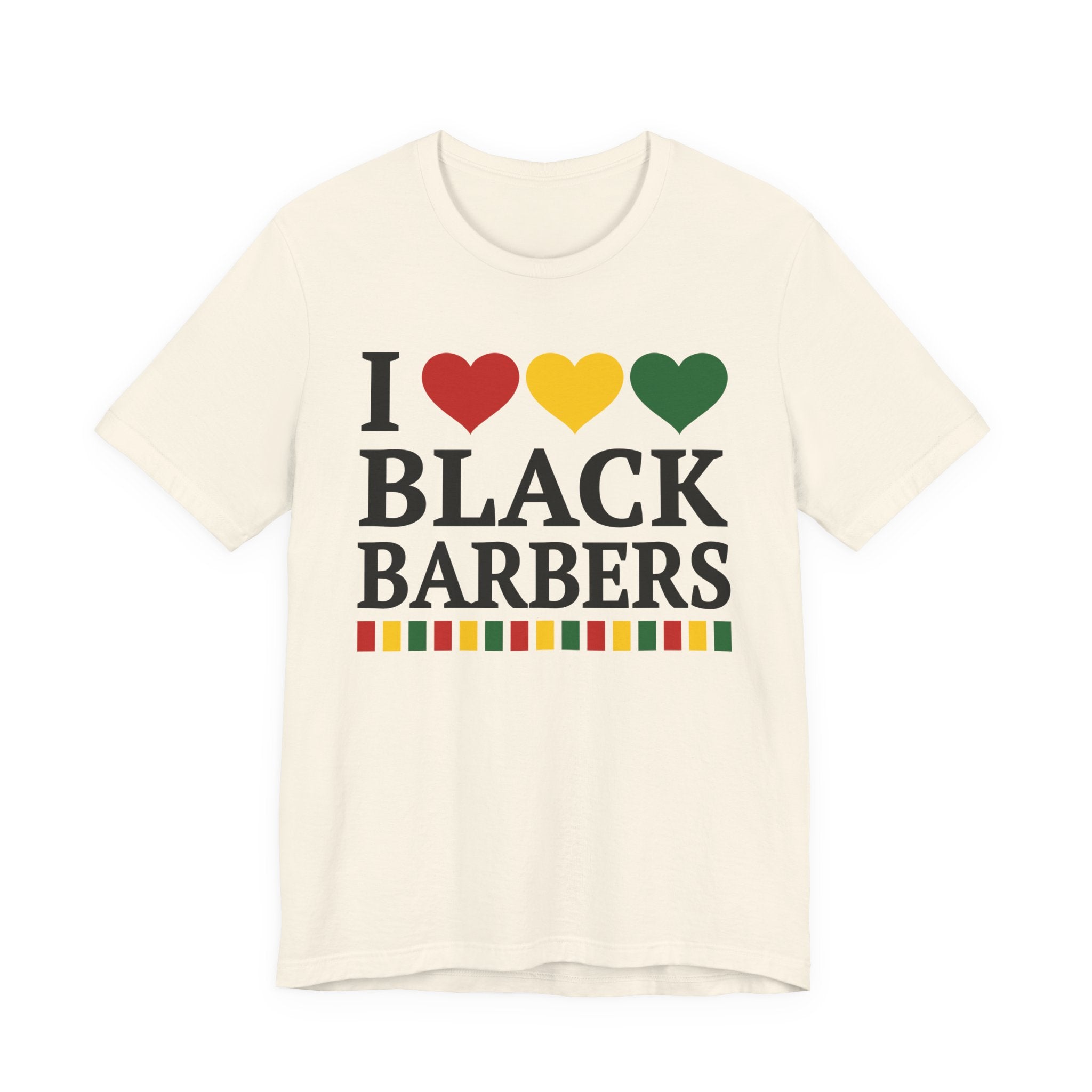I Love Black Barbers — T-Shirt