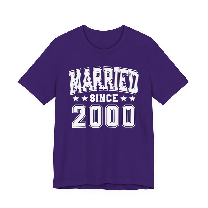 Married Since (Personalized Date) —  Bride/Married T-shirt, Wedding & Anniversary Gift