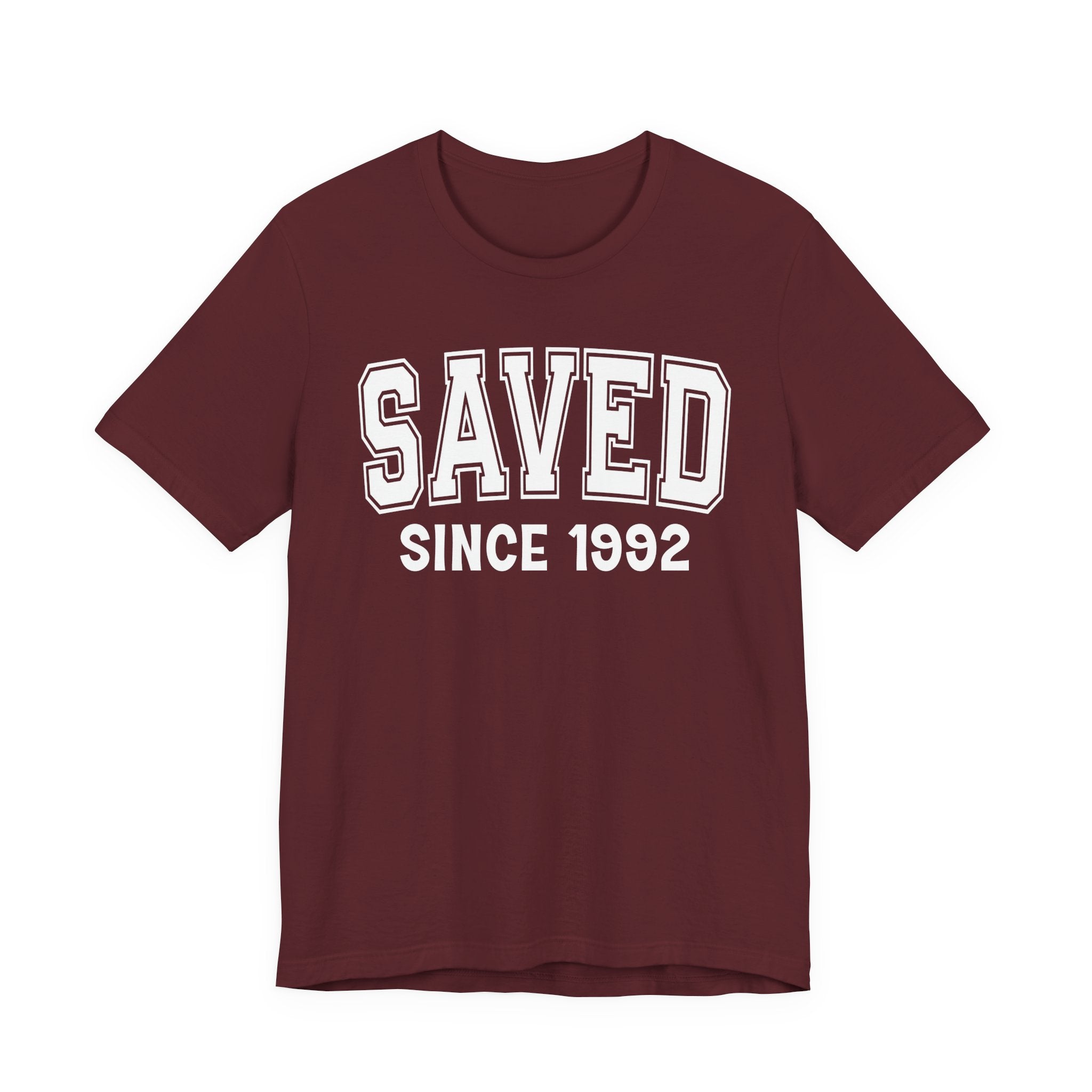 Saved Personalization T-Shirt - Add Your Special "Since Date"