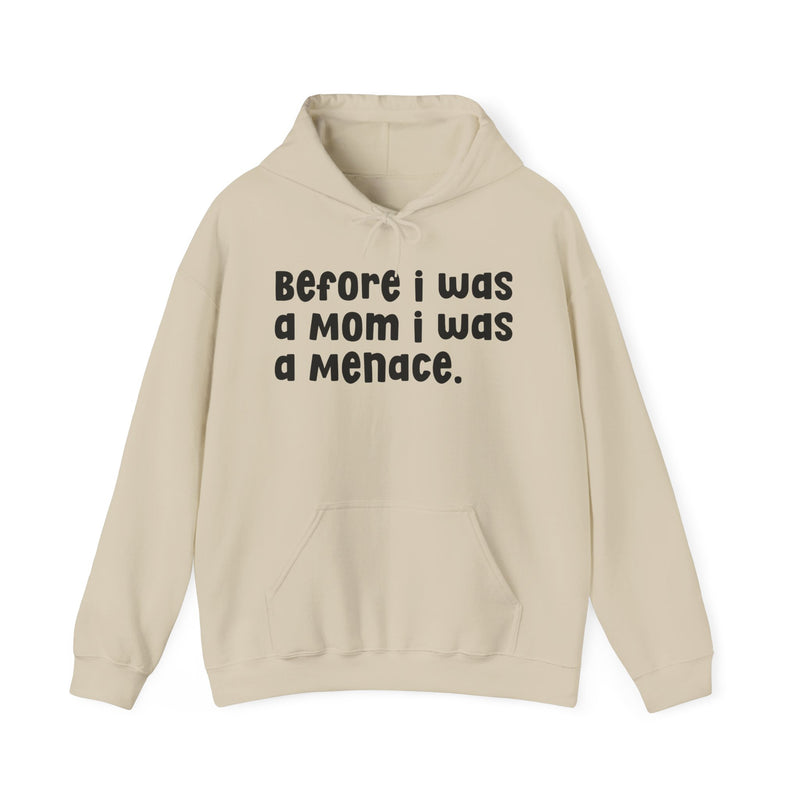 Before I Was A Mother I Was A Menace — Hoodie