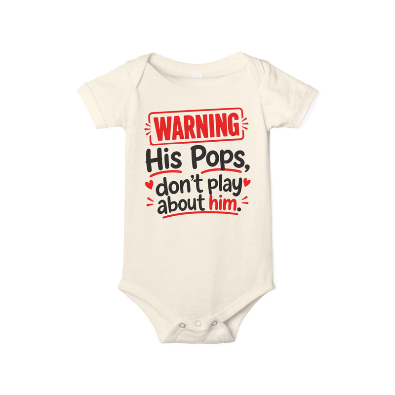 Warning His Pops Don’t Play About Him － Infant One Piece