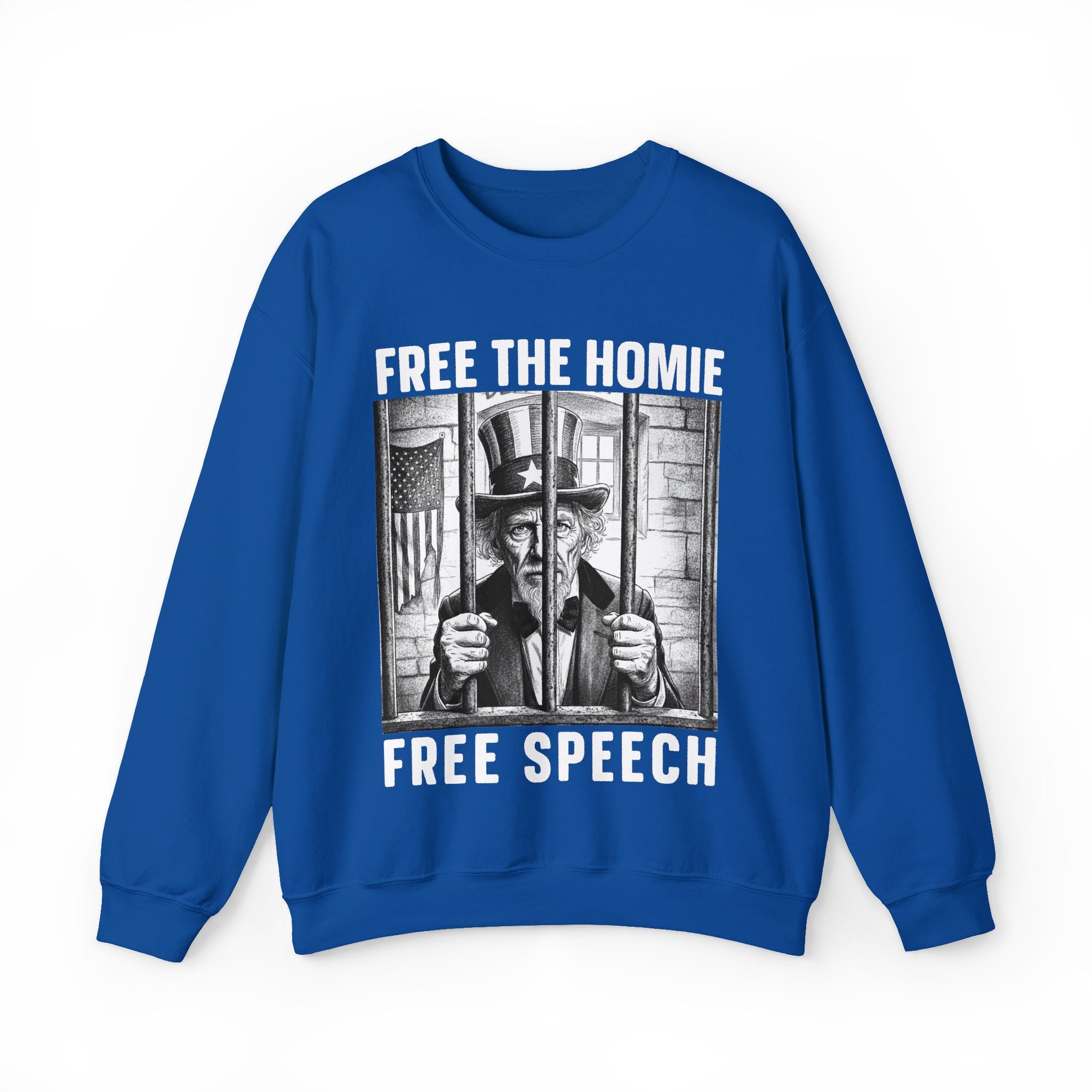 Free The Homie Free Speech — Sweatshirt