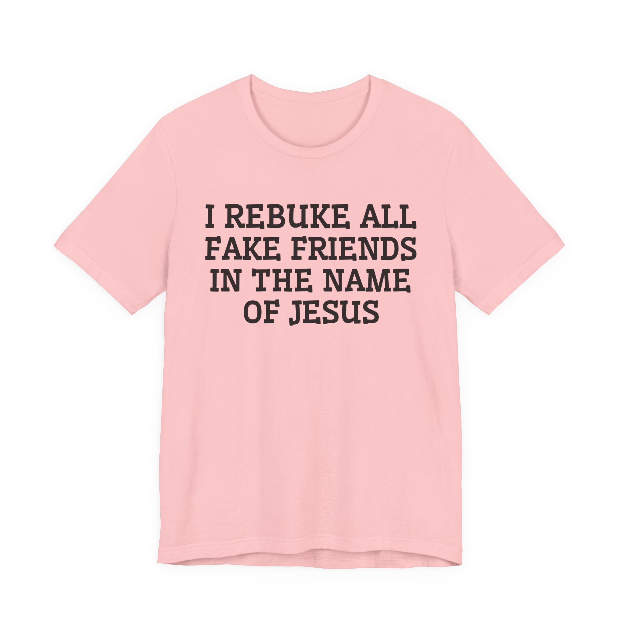 I Rebuke All Fake Friends In The Name Of Jesus - Tshirt