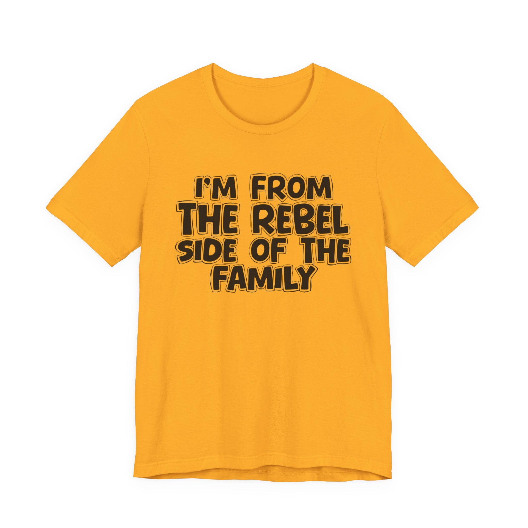 I'm From The Rebel Side Of The Family - Funny Family Heritage tee