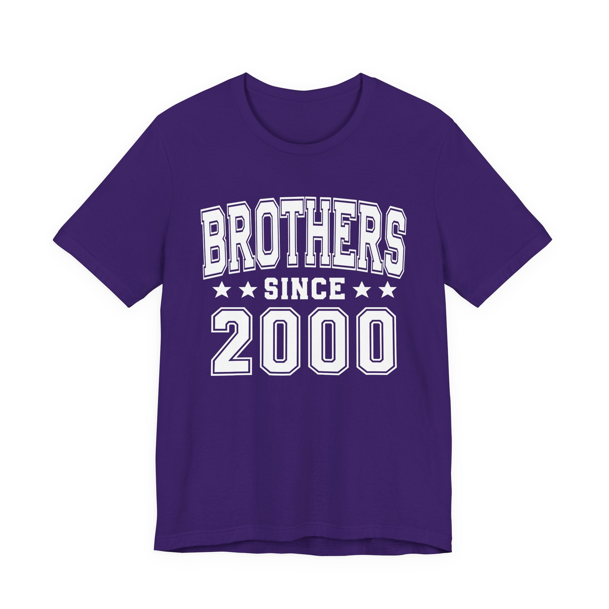 Brothers Since (Personalized Date) —  Bride/Married T-shirt, Wedding & Anniversary Gift
