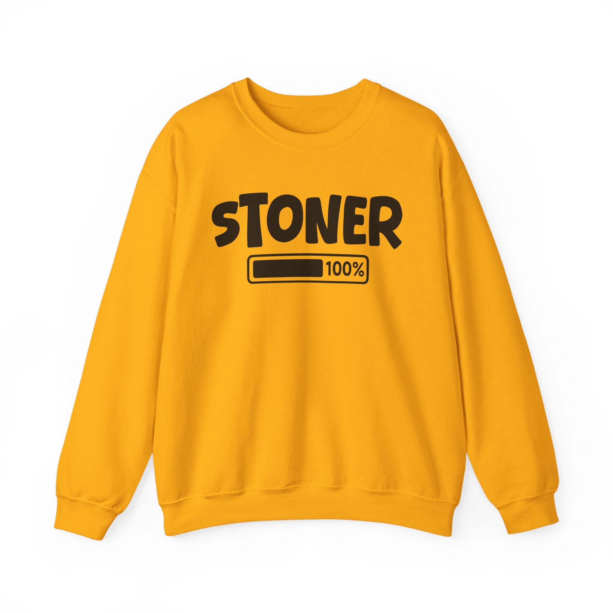 Stoner 100% Loaded - Weed Lover Sweatshirt