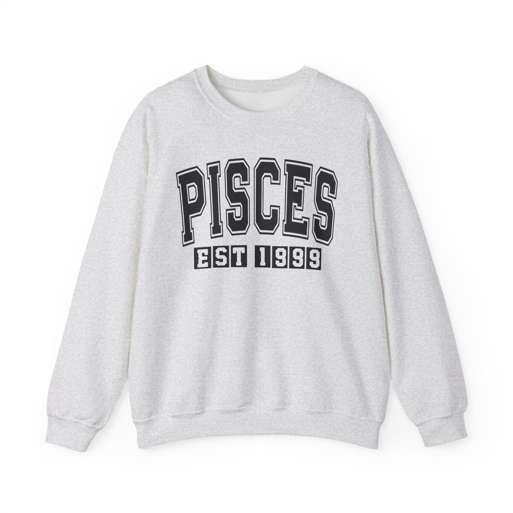 Pisces (EST YEAR) Personalization — Zodiac Graphic Sweatshirt