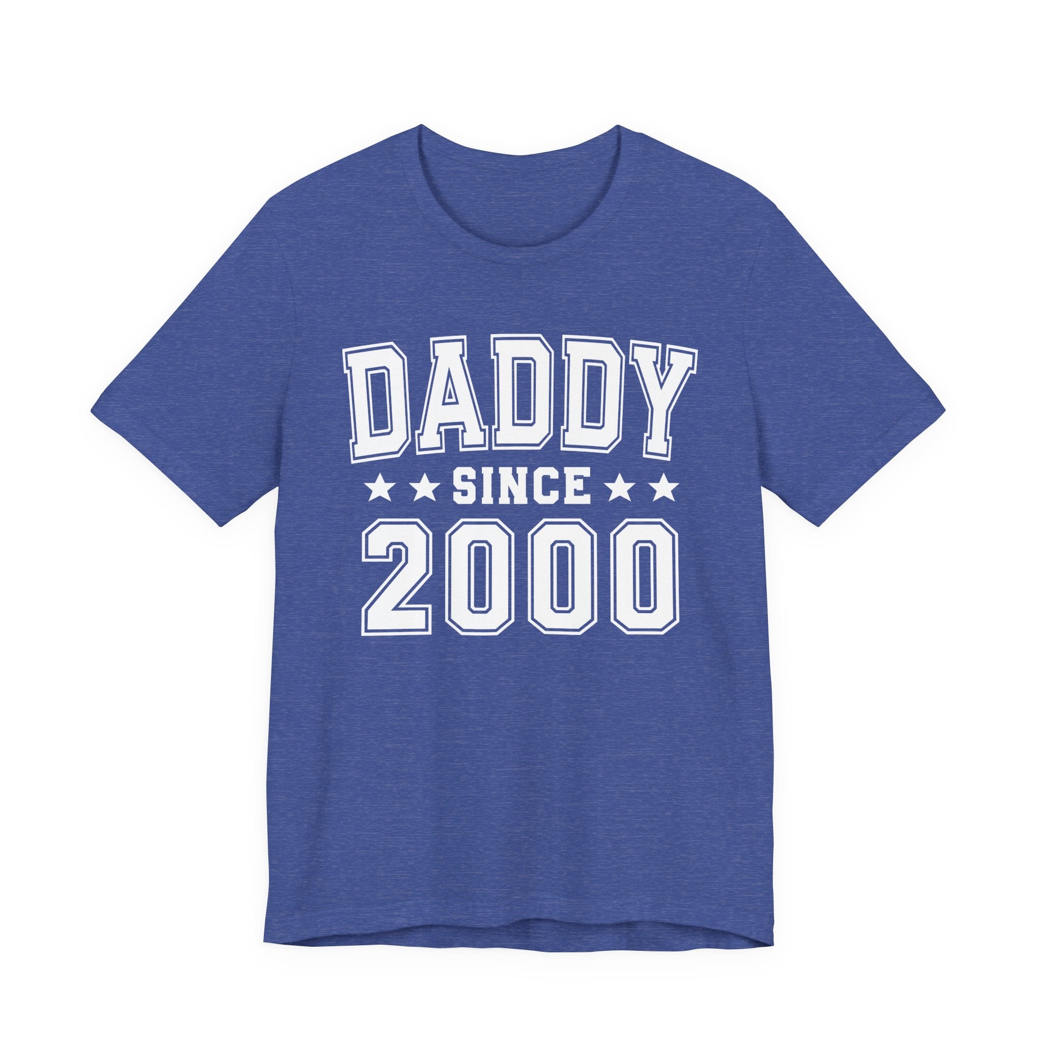 Daddy Since (Personalized Date) —  Fatherhood Pride T-shirt, Father's Day Gift