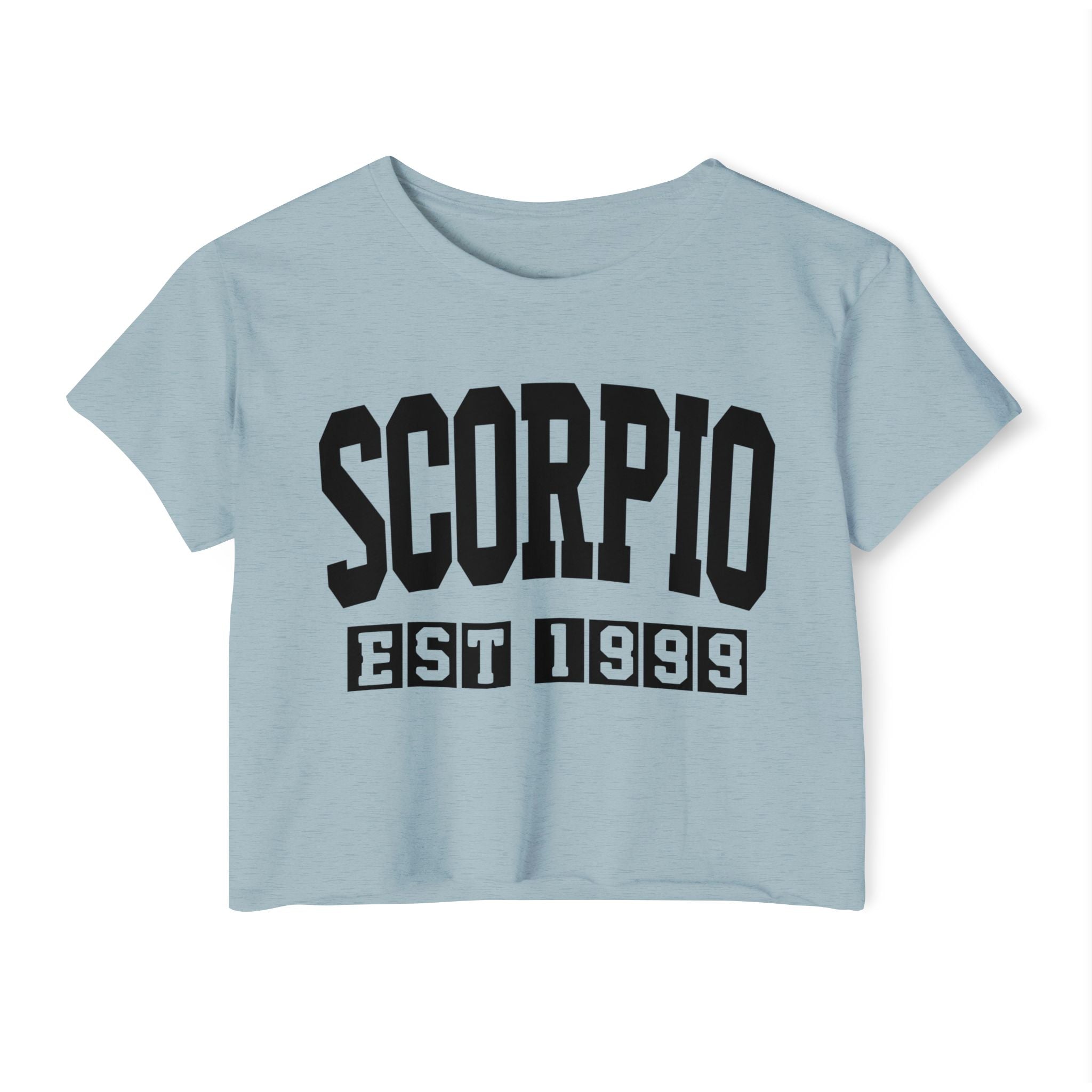 Scorpio EST (YEAR) Personalization -  Crop Top
