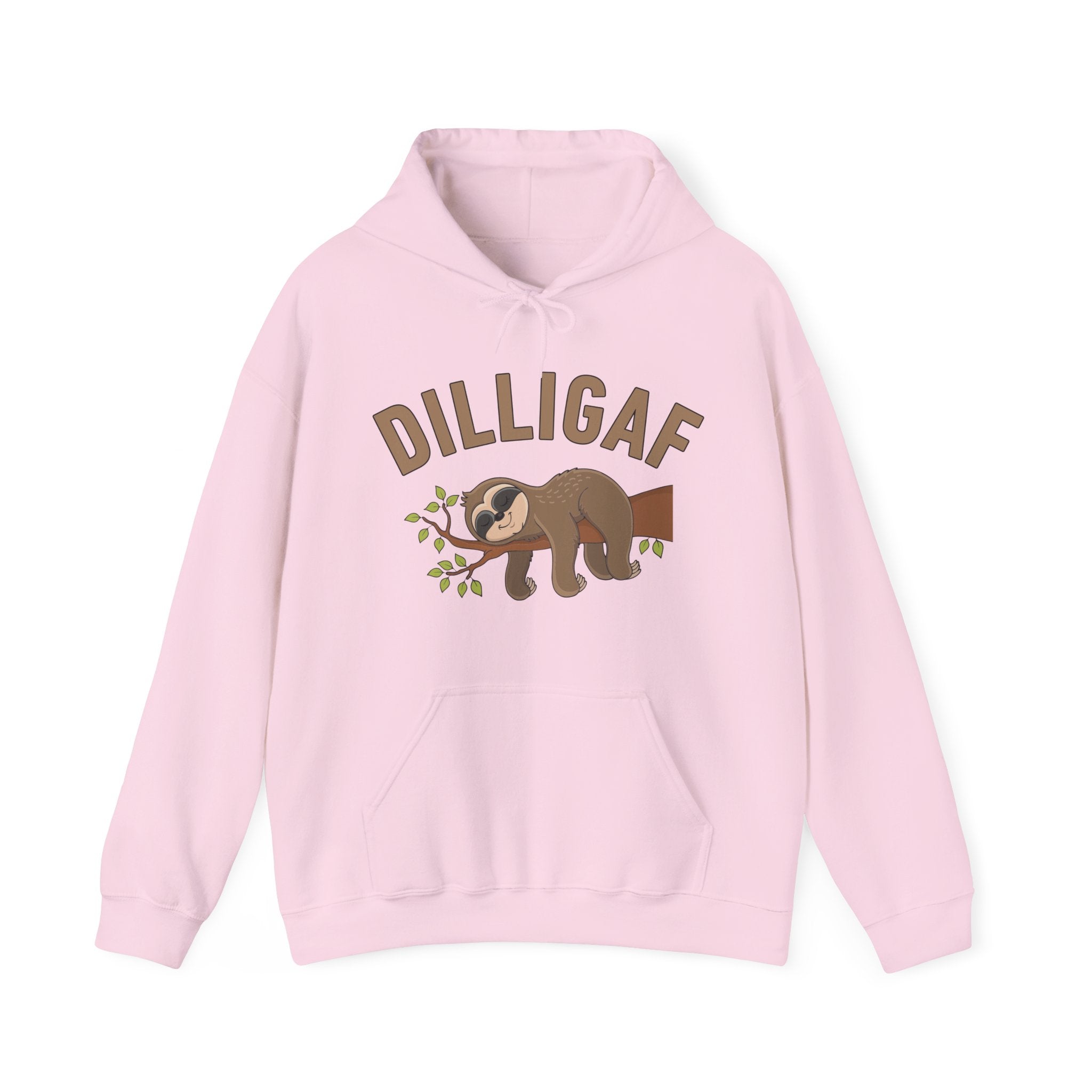 DILLIGAF — Do I Look Like I Give A Fuck—— Hoodie (sloth)