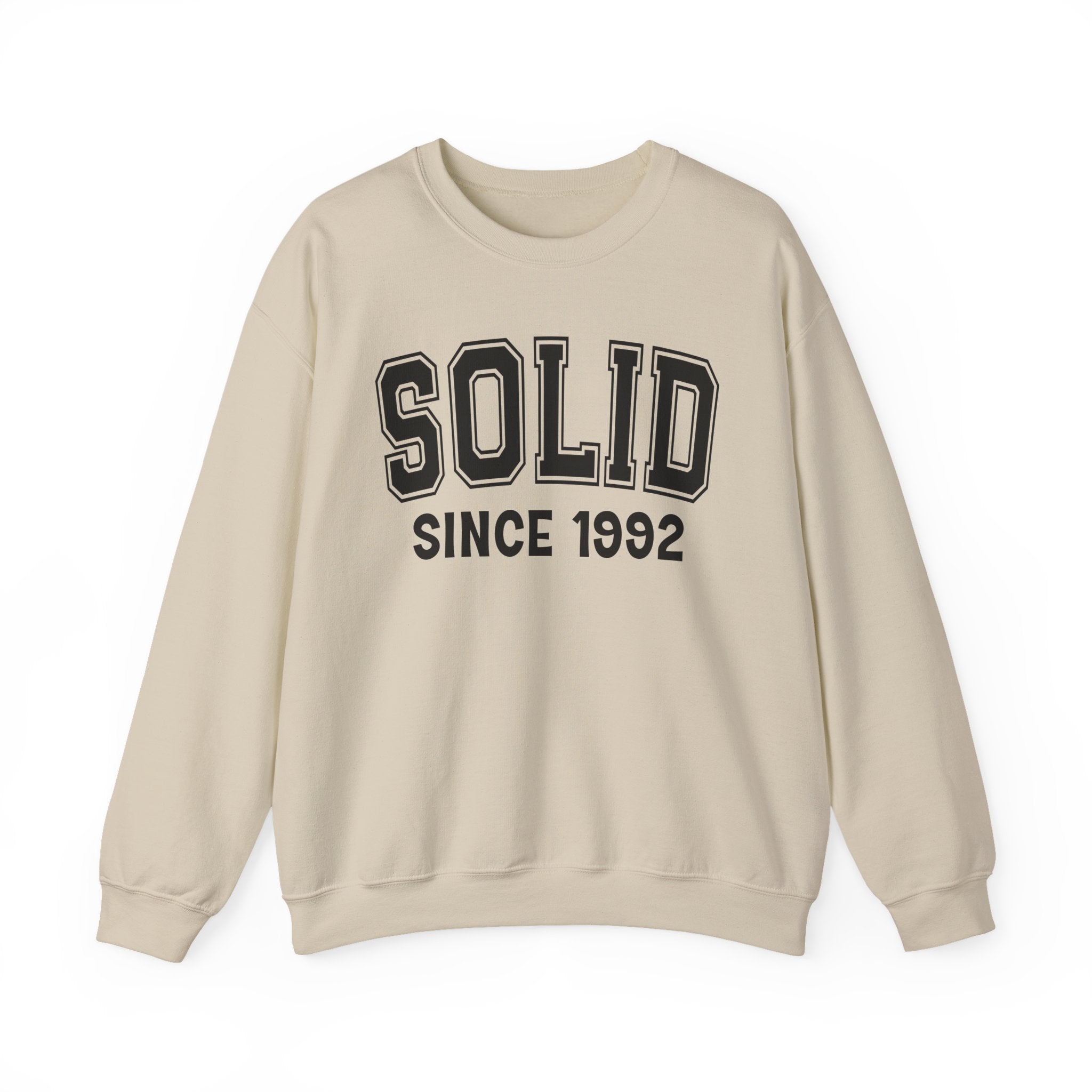 Solid Personalization Sweatshirt - Add Your Special "Since Date"