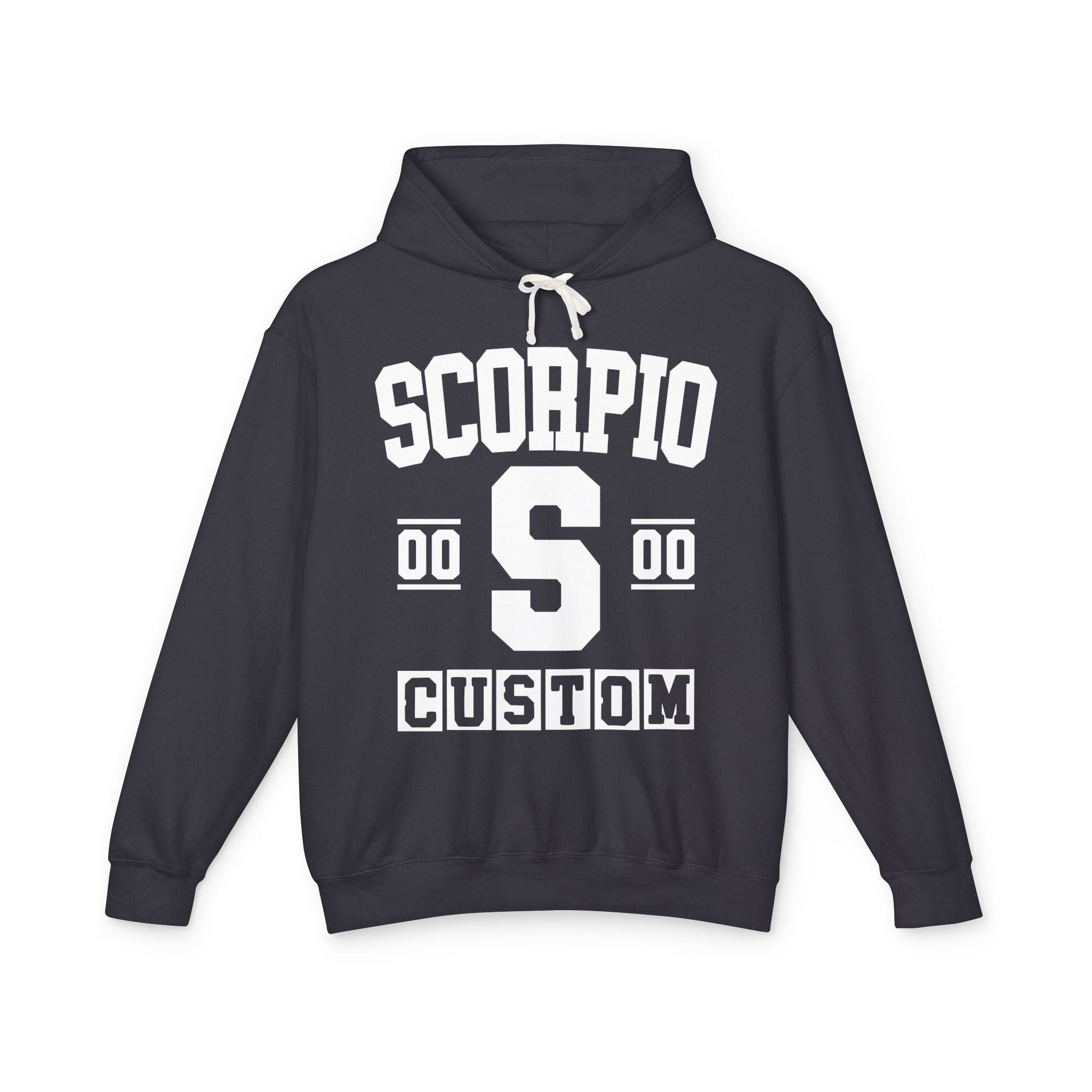 Custom Scorpio Varsity Hoodie - Customize Birthday Day/Month/Year - Customize Gemini Season/Nation