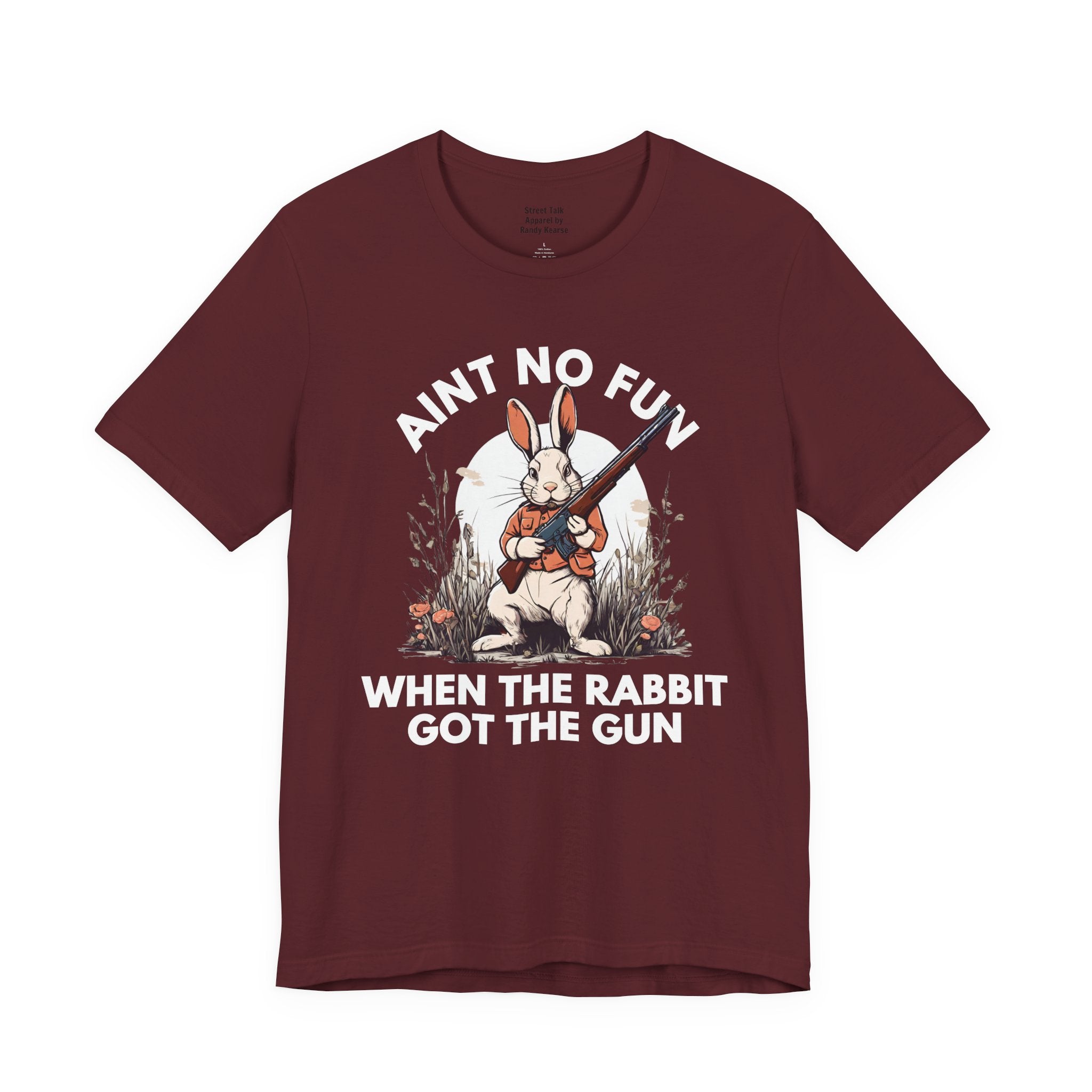Ain't No Fun When The Rabbit Got The Gun — T-Shirt V2