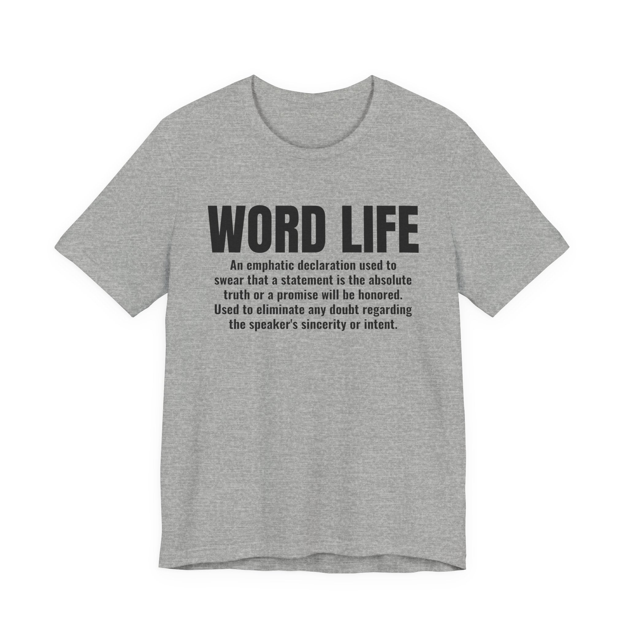 Word Life — Old School Slang Definition T-Shirt