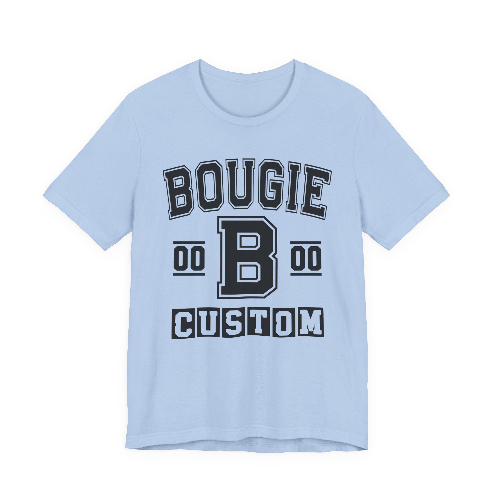Custom Bougie Varsity Tee Shirt — Customize Birthday Day/Month/Year - Customize Season/nation/Society