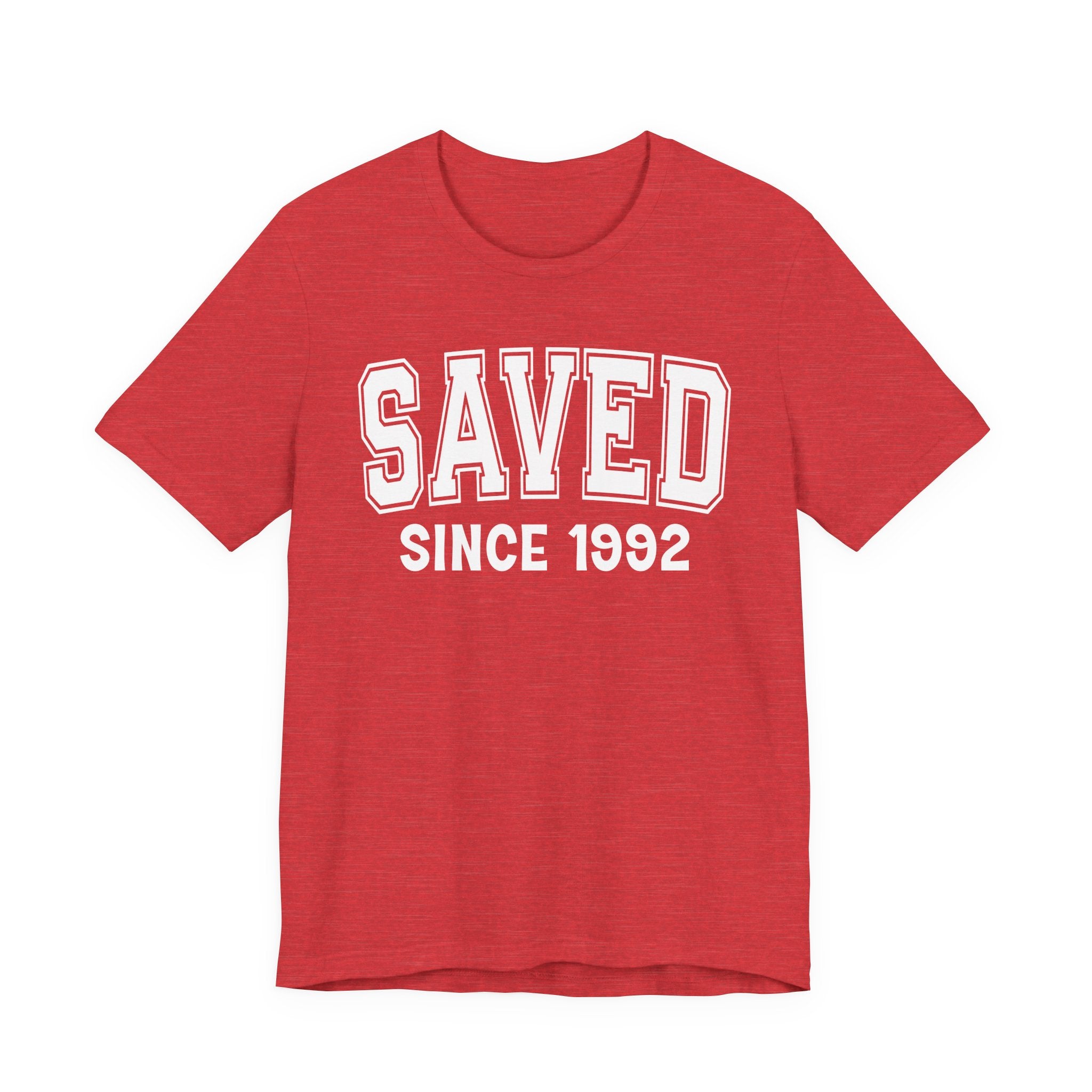 Saved Personalization T-Shirt - Add Your Special "Since Date"