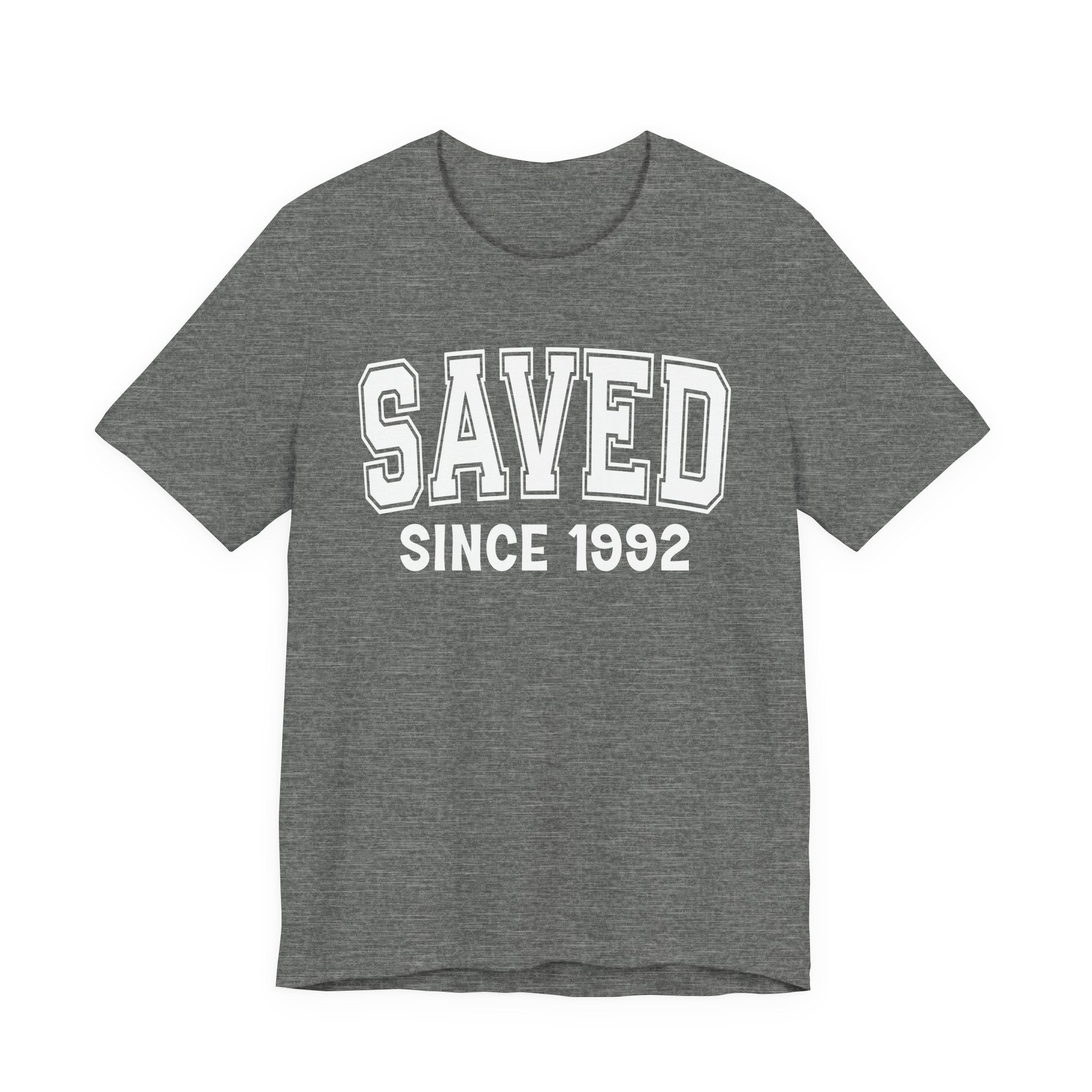 Saved Personalization T-Shirt - Add Your Special "Since Date"