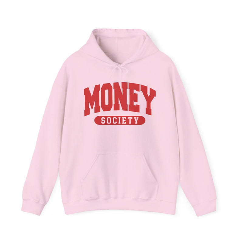Money Society — Retro Collegiate Hoodie