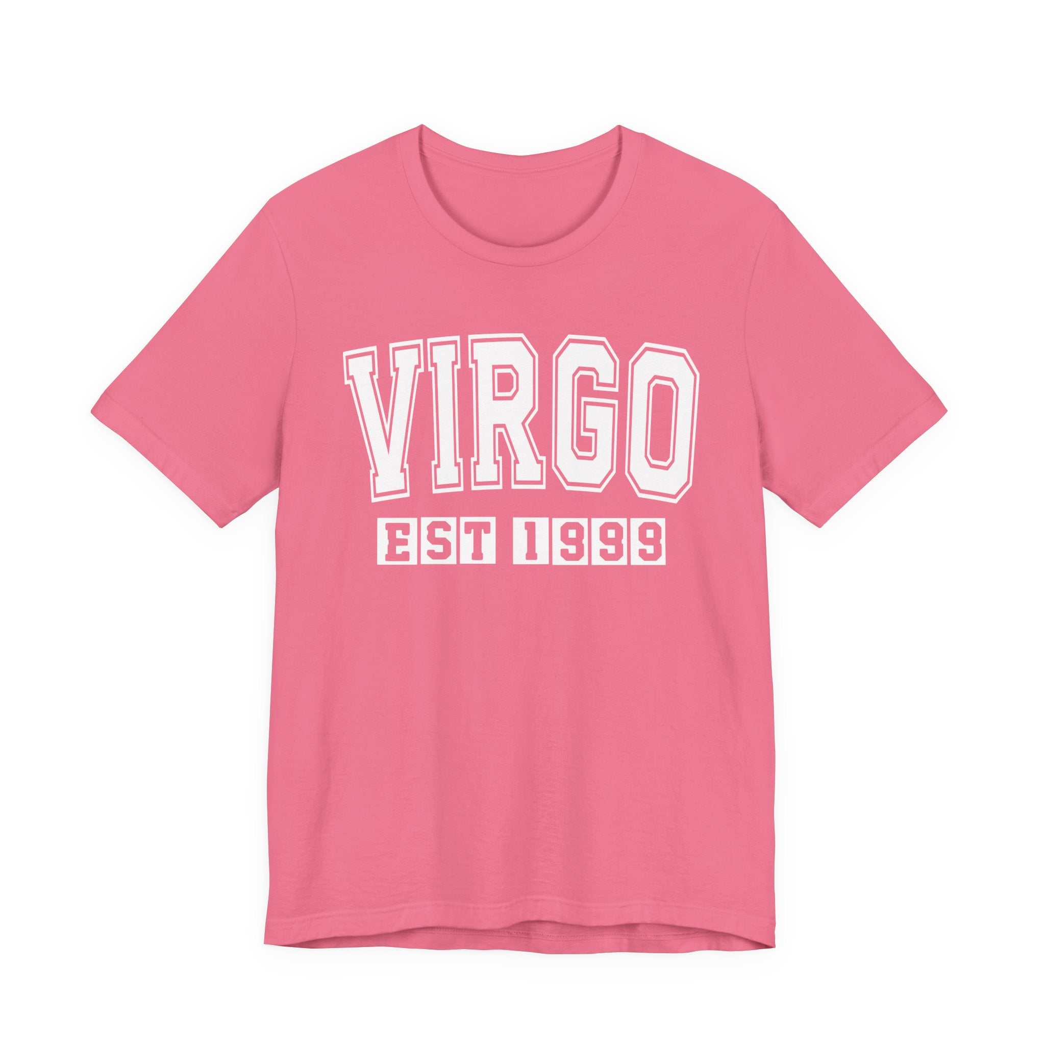 Virgo EST (YEAR) Personalization — Zodiac Birthday Tee Shirt